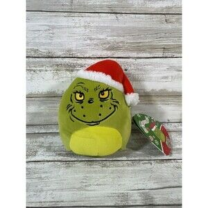 Squishmallows The Grinch Santa Holiday 6" Plush -‎ ON HAND!!!